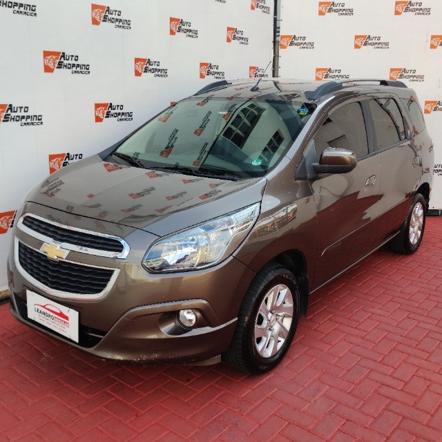 CHEVROLET SPIN LTZ 1.8 AT 7 LUGARES CINZA 2016