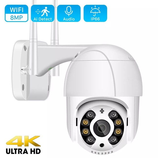 Camera Ip Wifi Externa Ptz Speed Dome Prova De Água Zoom - Foto 3