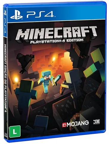 Minecraft - Jogo PS4 Mídia Física em Promoção na Americanas