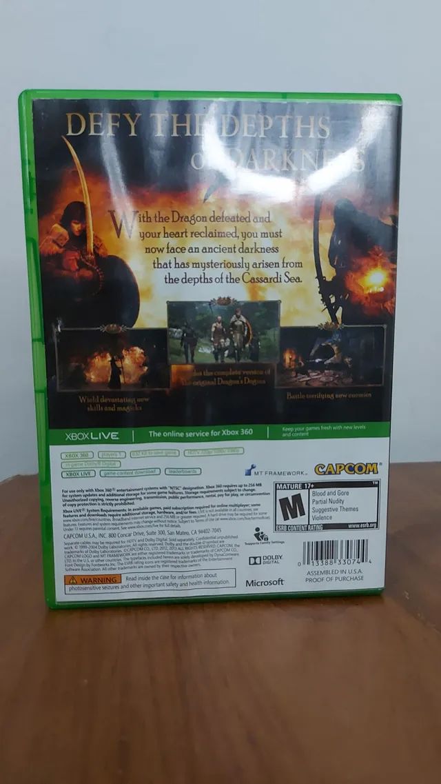  Dragon's Dogma - Xbox 360 : Capcom U S A Inc