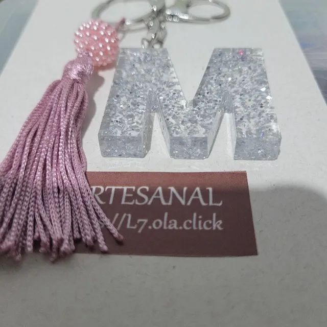 Chaveiro Letra - Foto 3