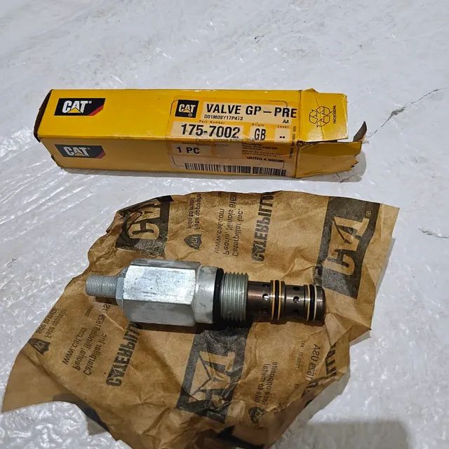 Caminhão fora estrada caterpillar valvula redução pressão nova original 1757002