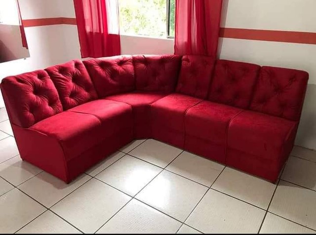 Sofa de canto novo FRETE GRÁTIS 599,00 - Móveis - Ipiranga, São Paulo  1140453560 | OLX