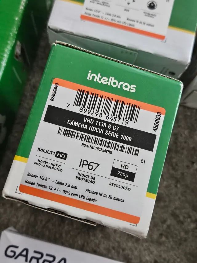 Kit cameras dvr fonte hd 1tb intelbras - Foto 5