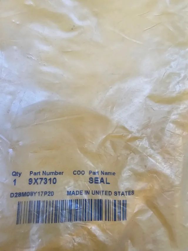 Caminhão fora estrada caterpillar anel vedação novo original 9x7310 - Foto 2