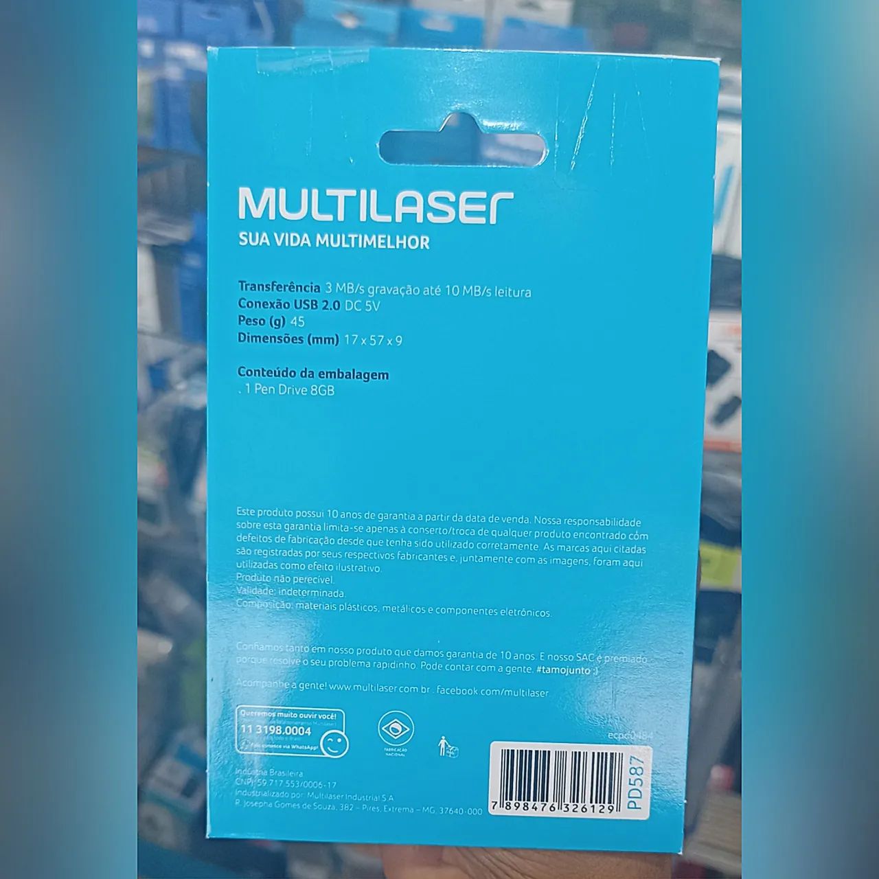 Pendrive Twist 8Gb Multi (Honestidade e Qualidade Distribuidora JK Eletrônicos) - Foto 2
