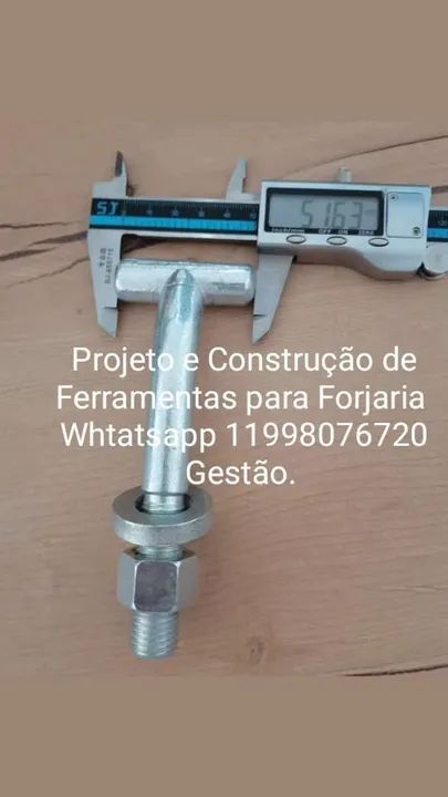 Usinagem e Construção de estampo para Forjaria. 