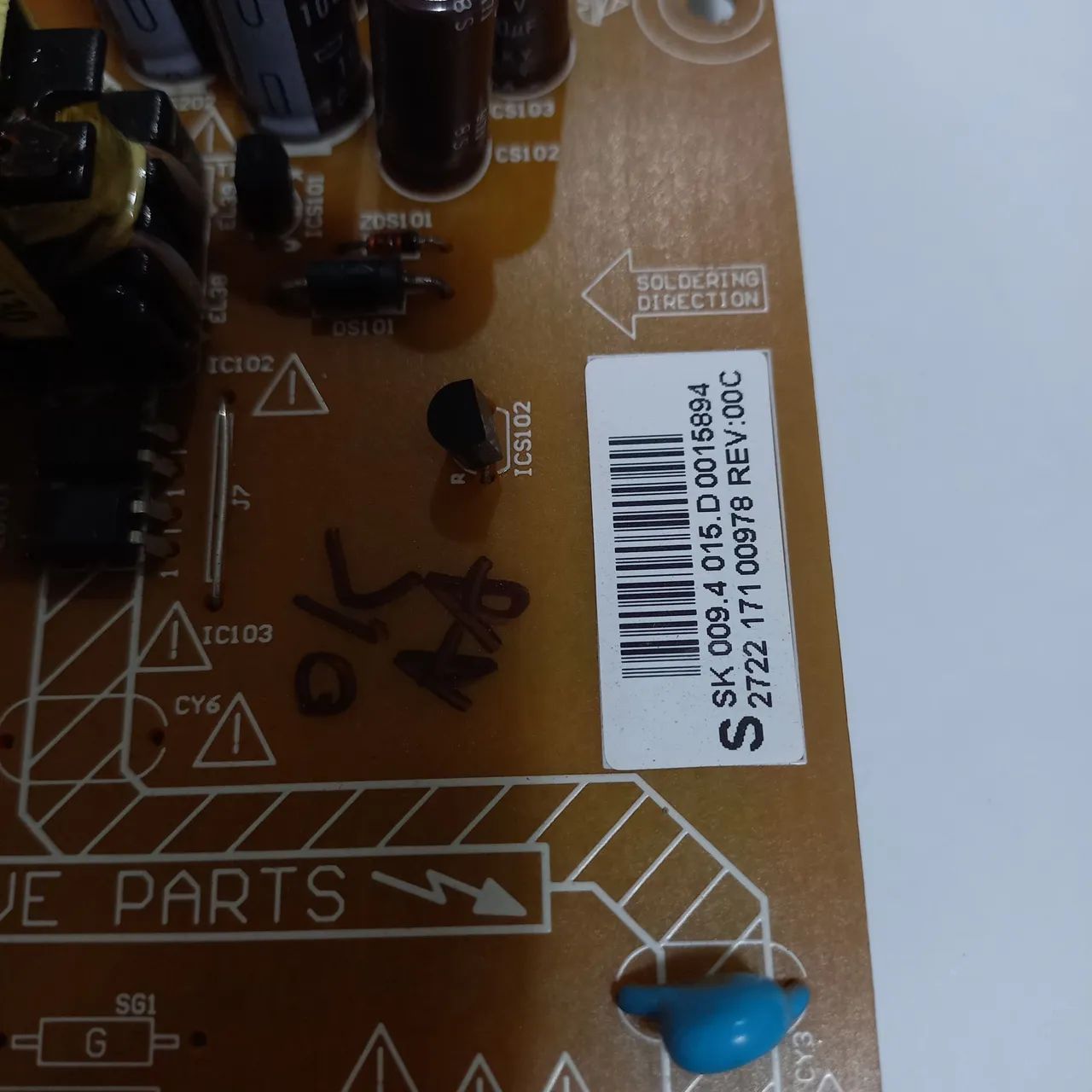 Placa da fonte philips 32pfl6605d/78 - Foto 4