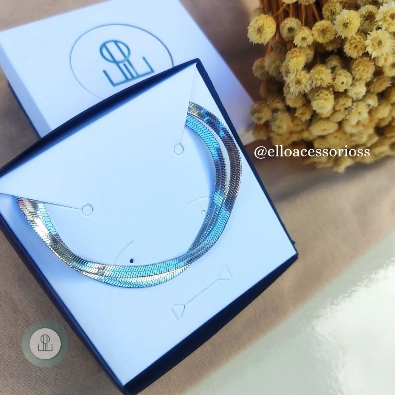 Conjunto Colar e Pulseira Masculino - Foto 4