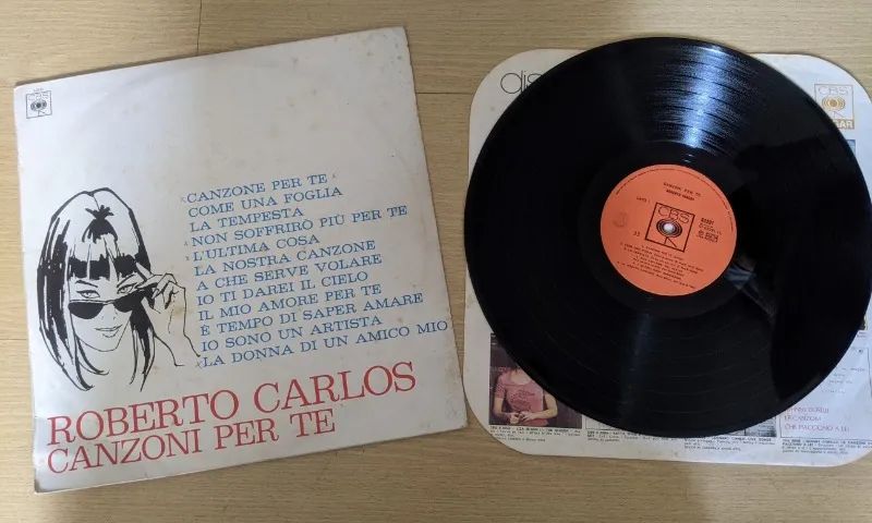 Disco Lp Roberto Carlos - Canzoni Per Ti - Importado Itália - Foto 2