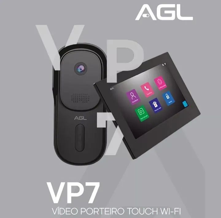 Kit Porteiro Eletrônico AGL VP7 CARD App - INSTALADO  - Foto 4