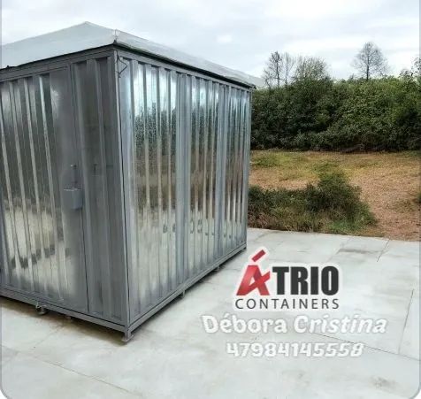 Container almoxarifado galvanizado  - Foto 2