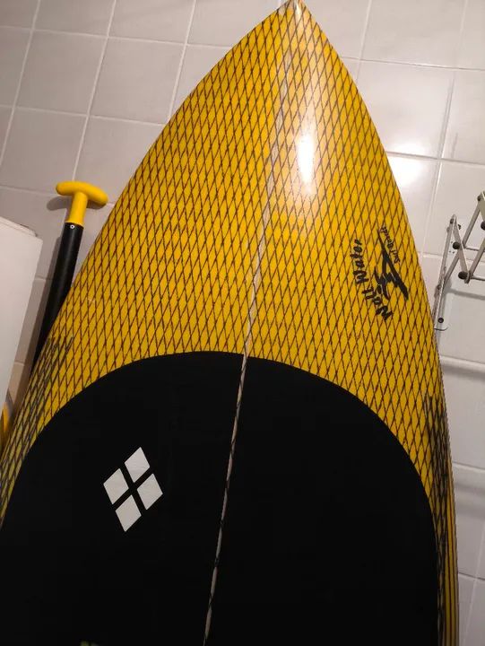 Prancha Stundap Sup Wave 7,4 com 86 LT surf top e zerada!! - Foto 6