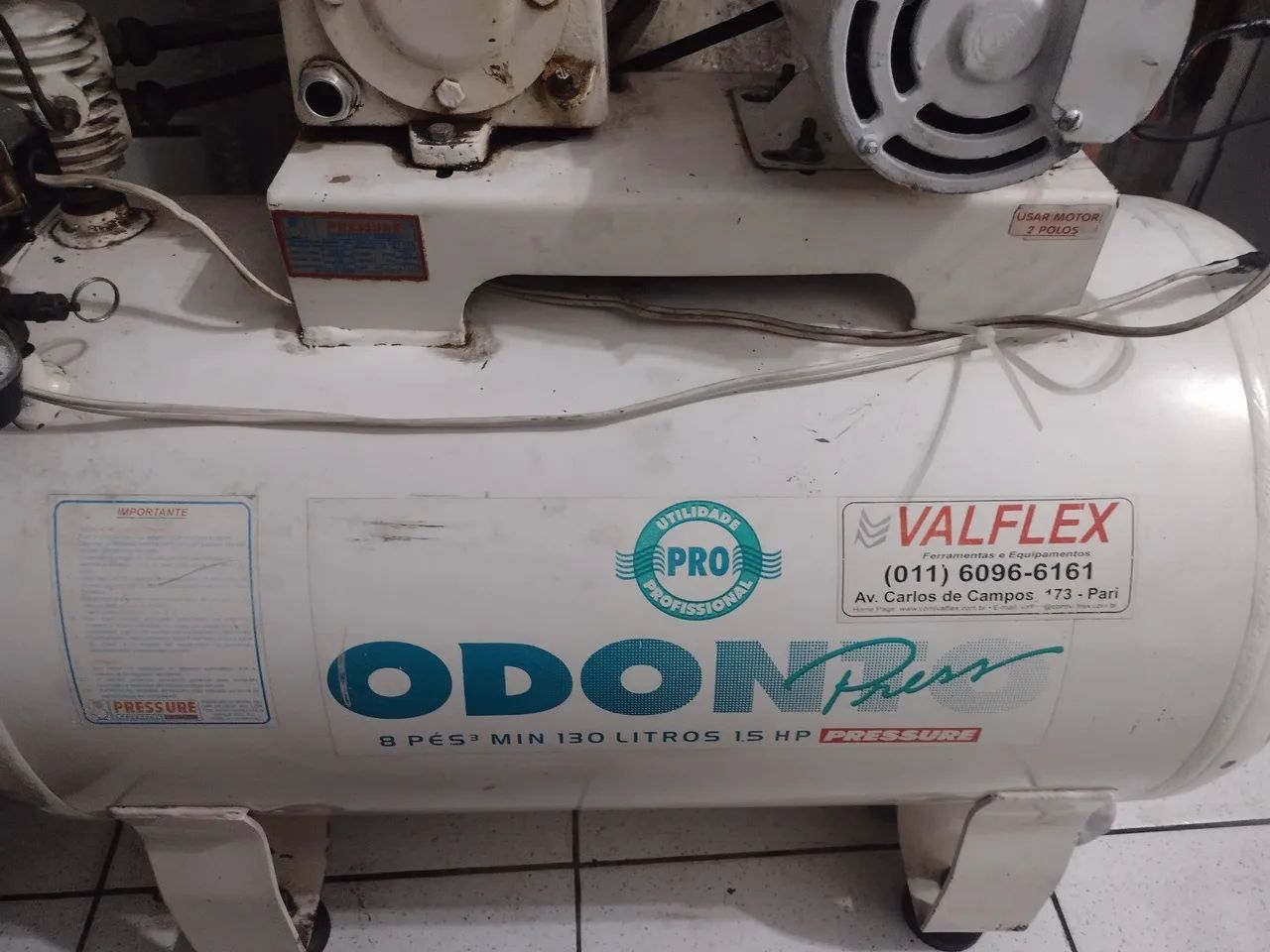 Compressor 130 litros  - Foto 2