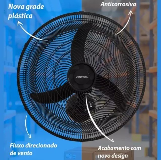 Ventilador de parede ( instalação grátis)