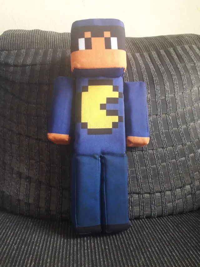 Boneco PAC, minecraft   - Foto 2