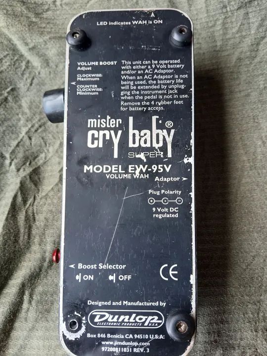 Wha mister cry baby EW 95