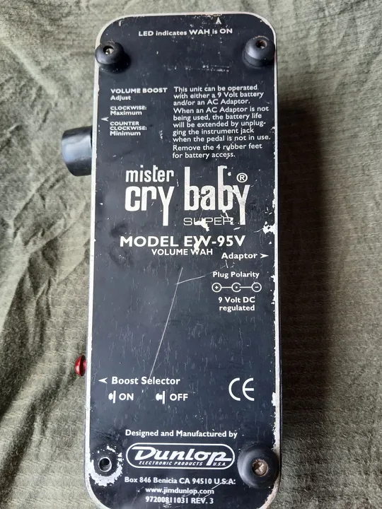 Wha mister cry baby EW 95