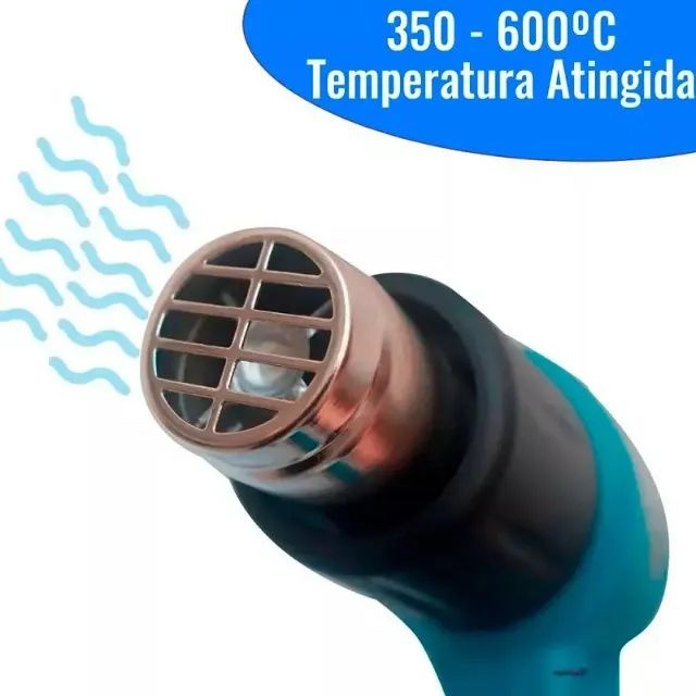 Soprador Térmico 2000W iWst Evald Profissional 220V + Par de Luvas - Foto 2