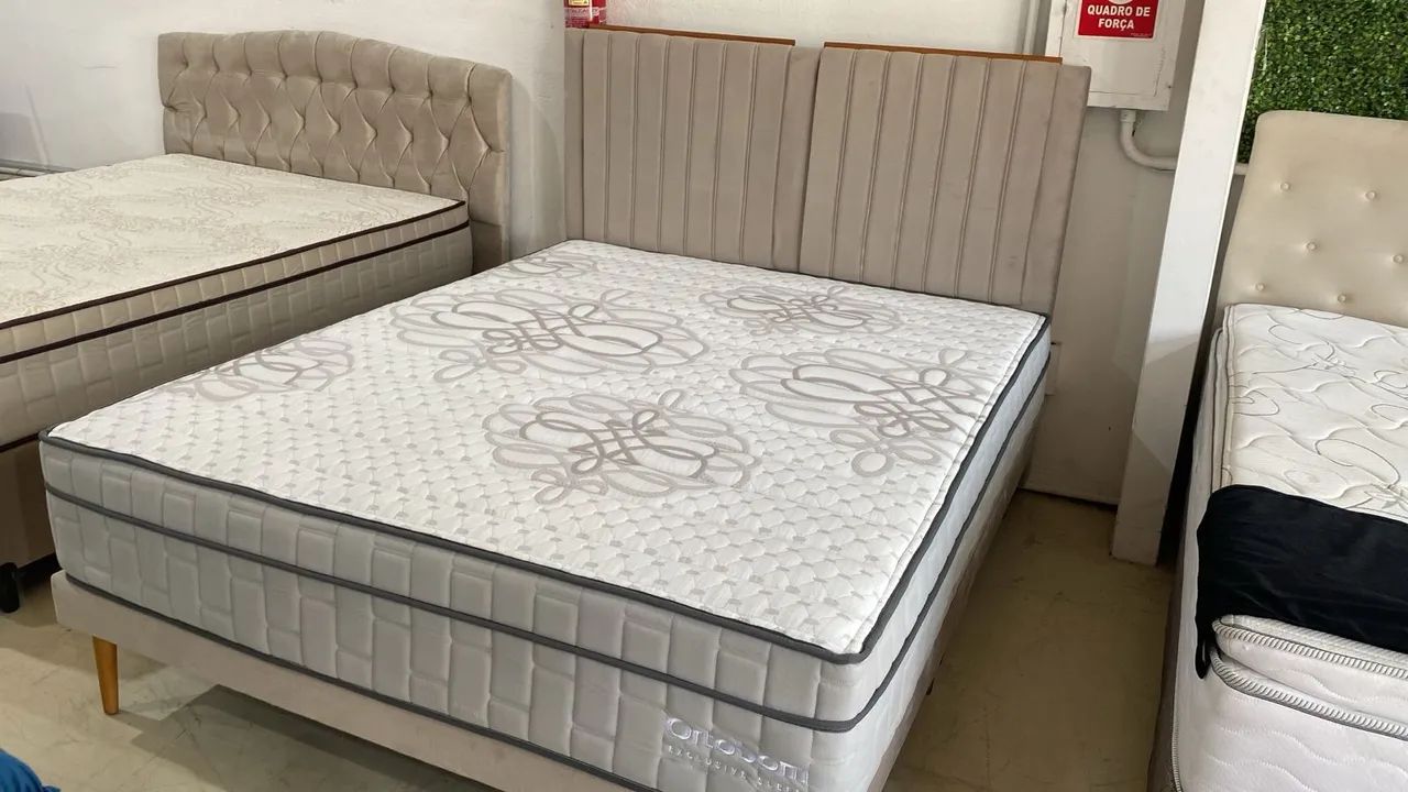 COLCHÃO QUEEN ORTOBOM 32CM EXCLUSIVE SOFISTICADO E ELEGANTE  - Foto 3
