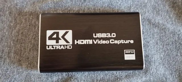 Placa Captura Vídeo 4k Full Hd 1080p 60fps Hdmi P/ Usb 3.0 - Foto 3