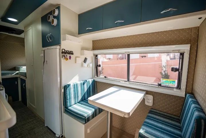Motorhome Agrale, Modelo 1800D, Ano 1991, Completo - Foto 10