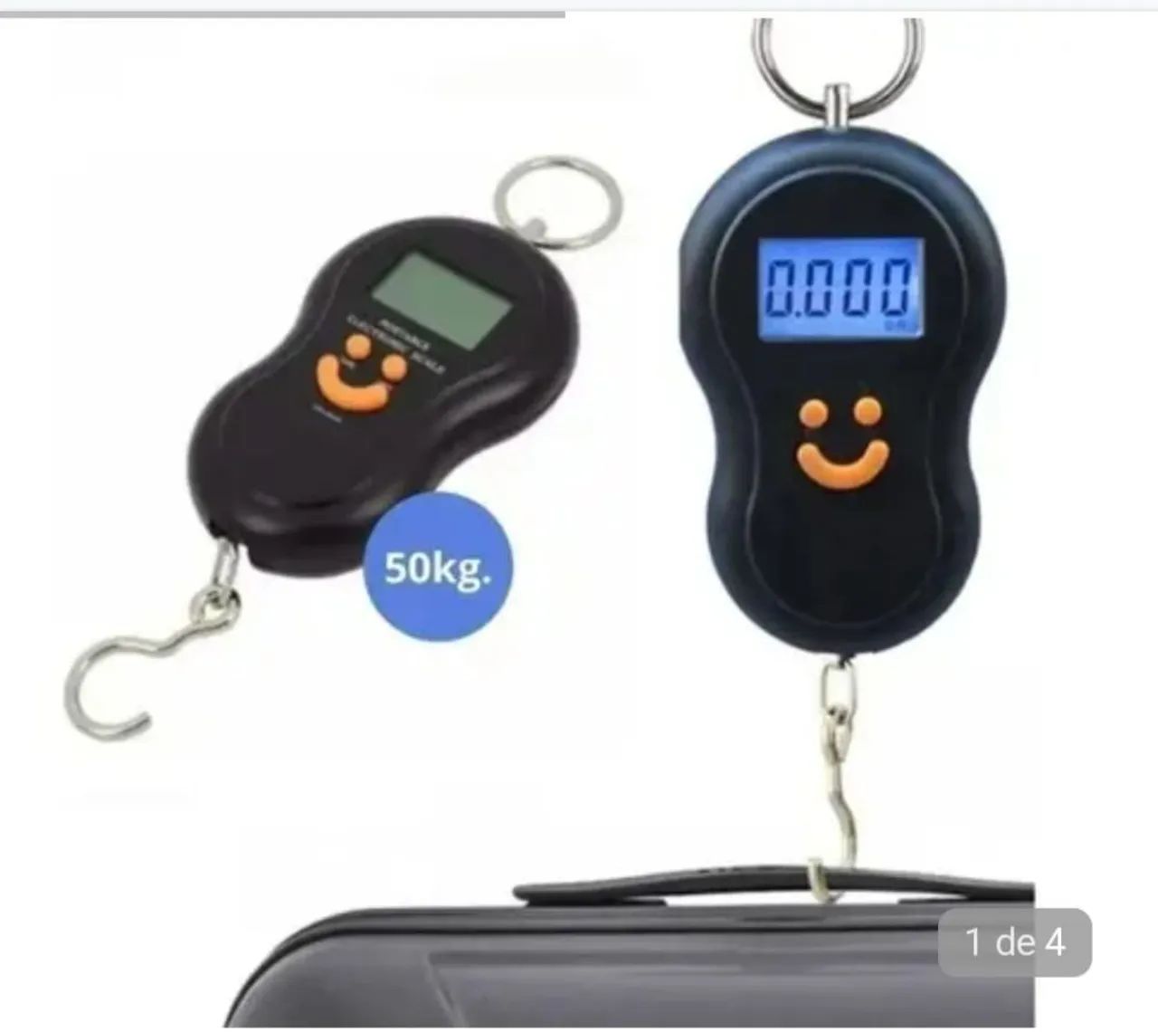 balança digital eletrônica de mão 50 kg - Foto 2