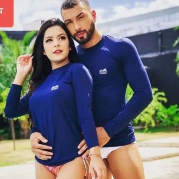 Camisa manga longa UV fator 50+ do P ao GG  - Foto 3