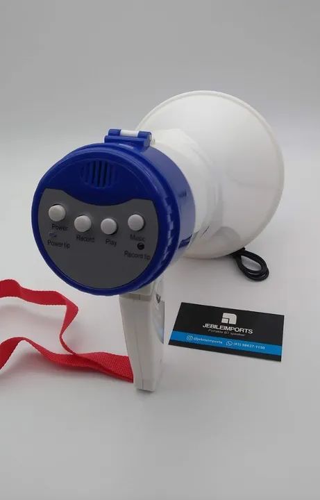 Megafone recarregável amplificador de voz/entrega grátis 