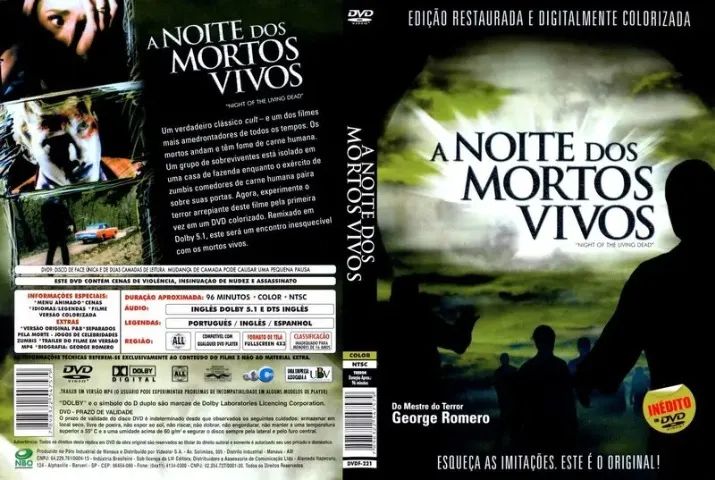 DVD A Noite dos Mortos Vivos  - Foto 2