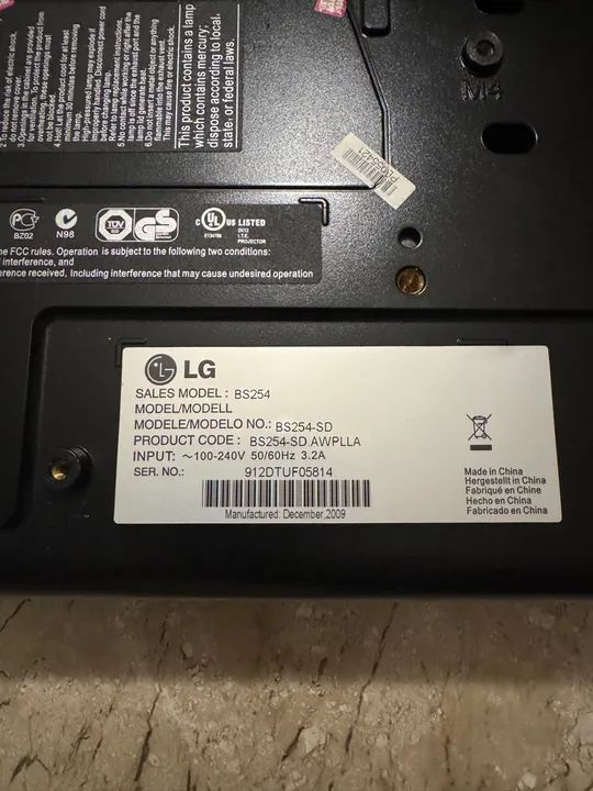 Projetor Multimídia LG BS254  - Foto 2