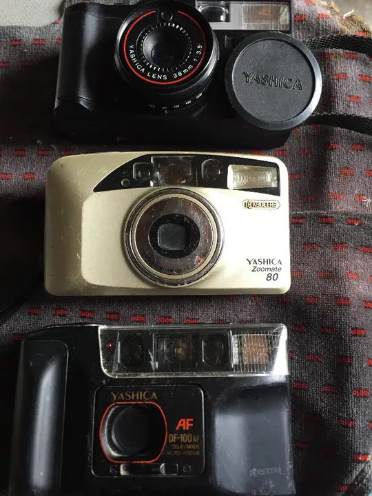 3 cameras Yashicas   - Foto 3