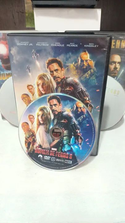 3 dvds do filme homem de ferro  - Foto 3