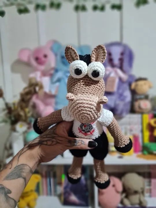 Cavalinho personalizado fantastico - escolha seu time - Foto 2