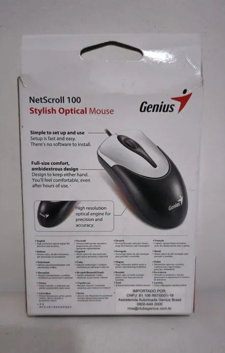 Mouse optico netscroll 100 stylish - Foto 2