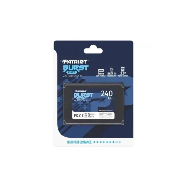 Ssd Patriot 240 Gb Sata III 6 Gb/s Leitura 450 MB/s Novo Loja Coimbra Computadores - Foto 2