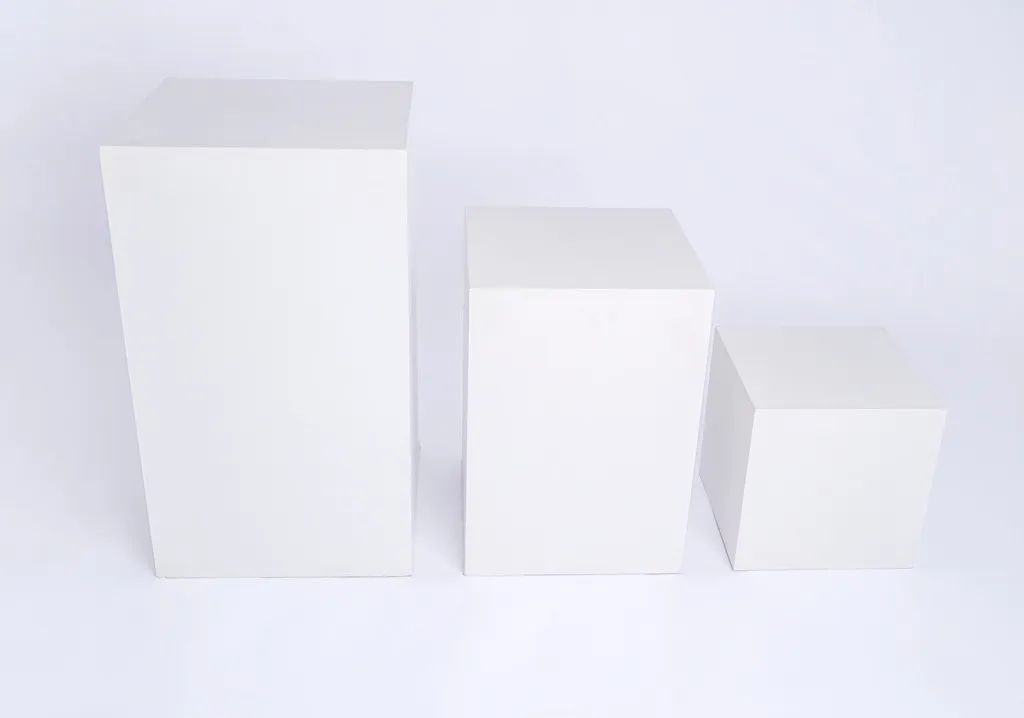 Cubo fotográfico + suporte de painel e pano branco
