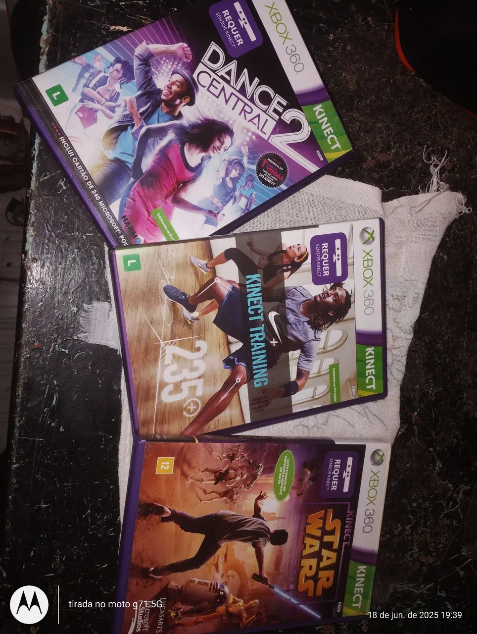 Jogos Xbox 360 Kinect///originais