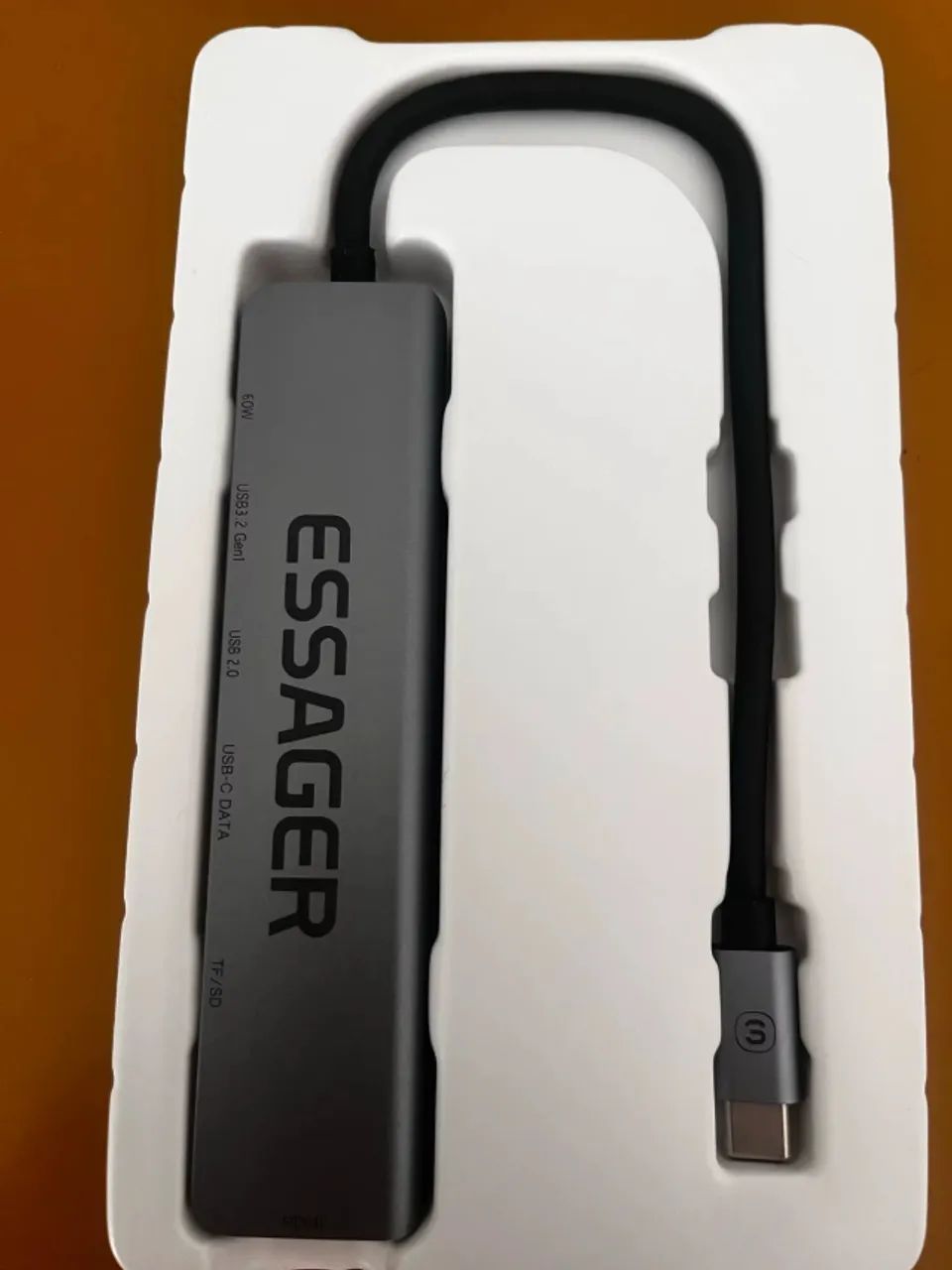 HUB USB-C Essager 7 em 1 4K HDMI para MacBook, iPad Pro, Notebooks e Celulares - Foto 3