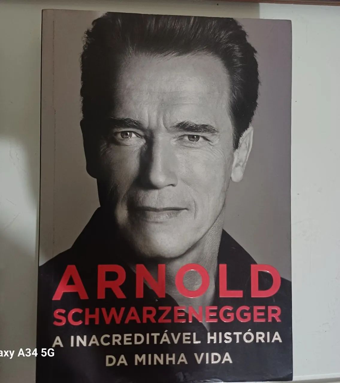 Livro Arnold schwarzenegger 