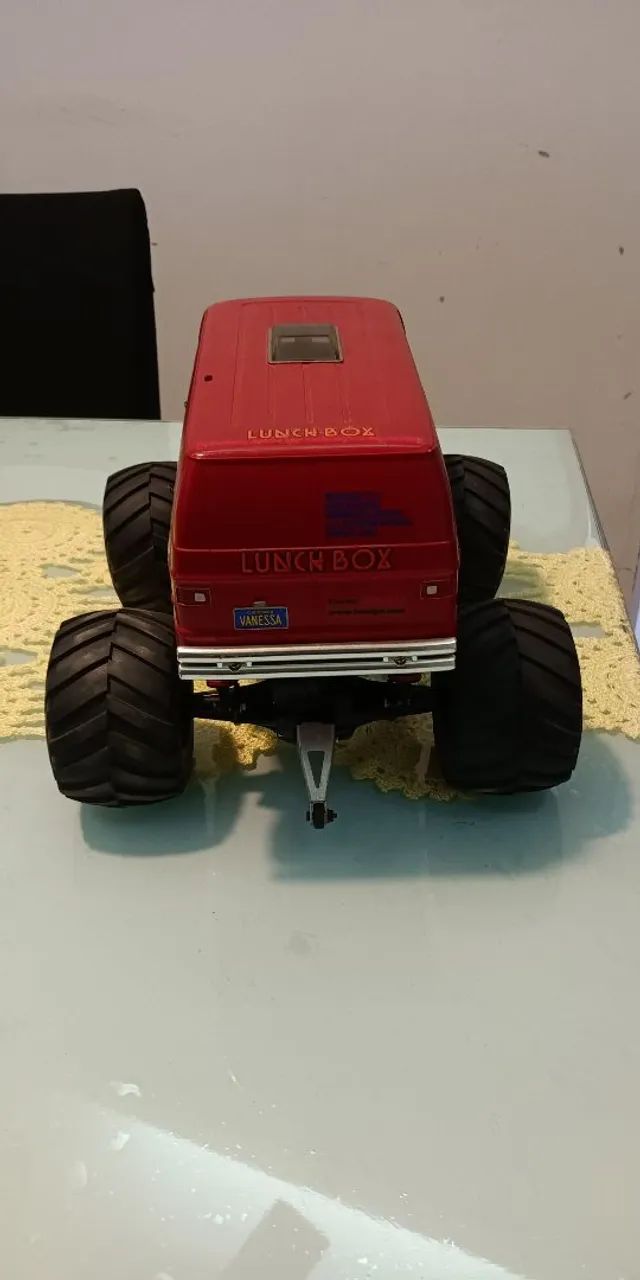 Raro vintage Carrinho de controle remoto Vanessa's Lunch Box