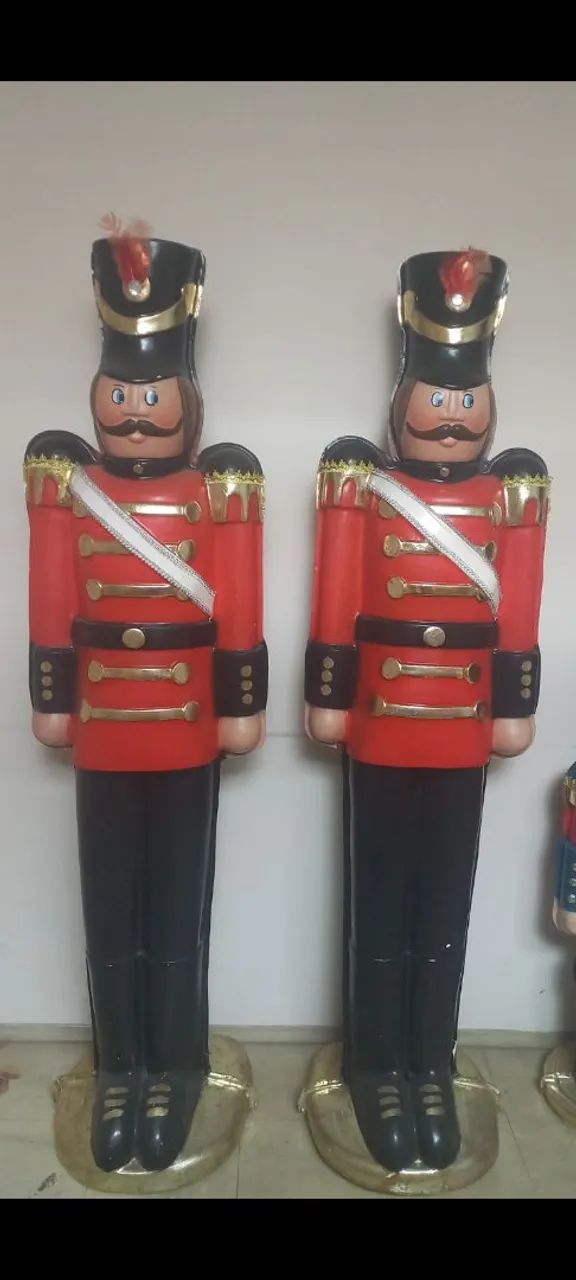 Lindo "soldadinho" decorativo estilo quebra-nozes  - Foto 3