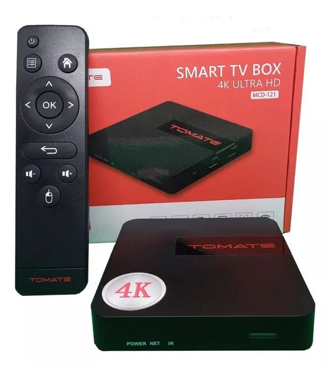 Smart TV Box 4K Ultra HD TOMATE MCD-121