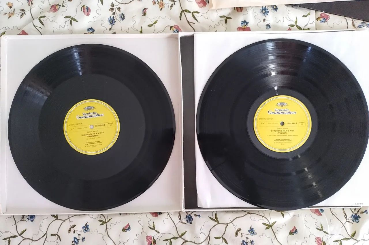 Box 2 Vinil G. Mahler Rg. Karajan Sinfonia6  - Foto 3