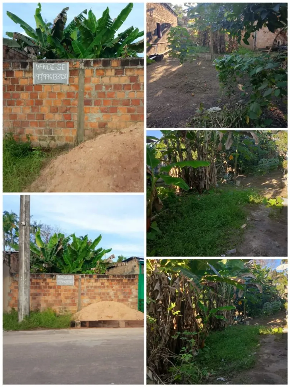 Vende-se terreno medindo 7 de largura com 35 de fundo bem localizado