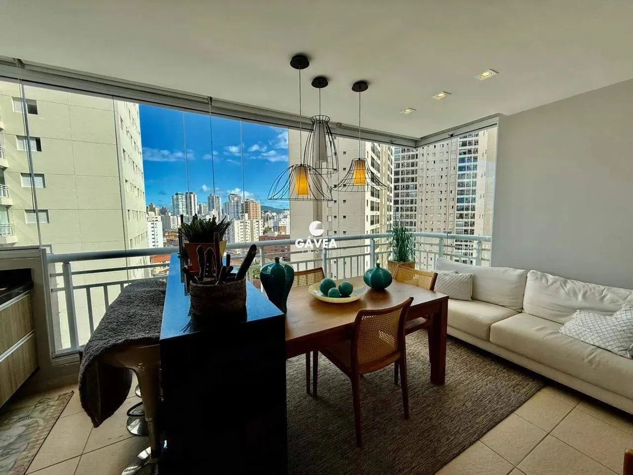 Apartamento à venda no Marapé em Santos.