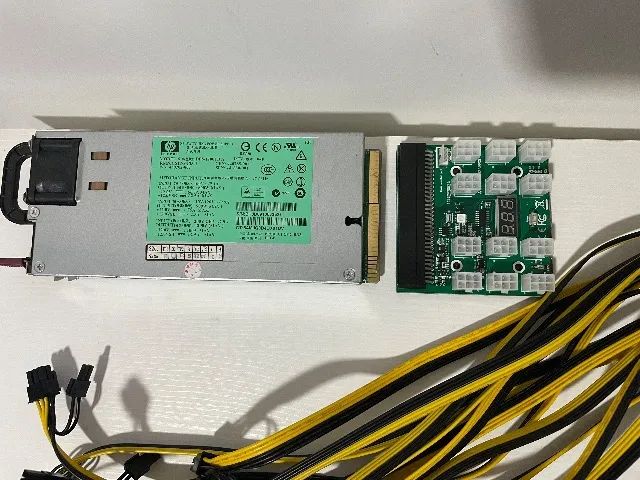 Fonte de servidor 1200w pra vender rápido - Foto 2