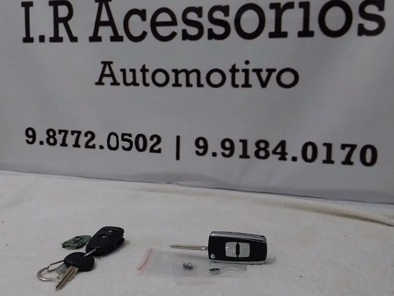 Chave e carcaça canivete automotivo  - Foto 4