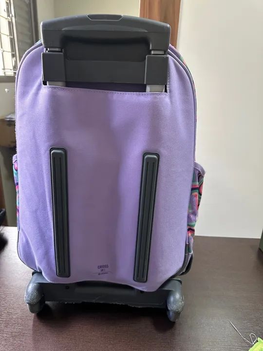 Mochila de rodinhas infantil unicórnio - Foto 2