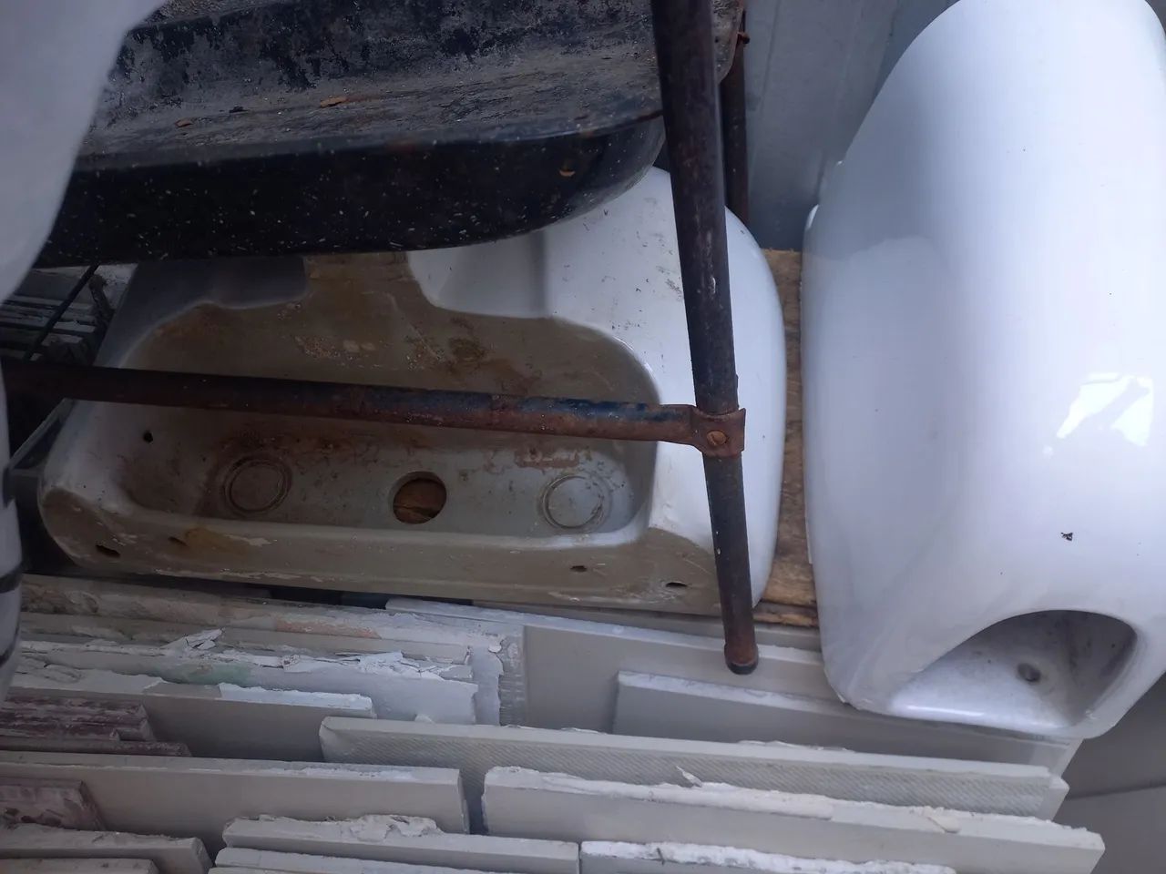 Pia de banheiro com suporte 64840819788802122